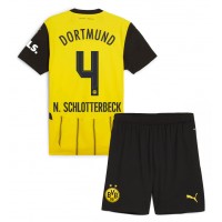 Dres Borussia Dortmund Nico Schlotterbeck #4 Domaci za djecu 2024-25 Kratak Rukav (+ kratke hlače)